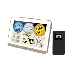 Rádiom riadená meteorologická stanica JVD RB3409